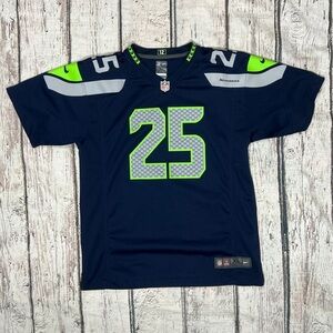 Richard Sherman Seattle Seahawks NFL Football Nike Jersey Youth Boys